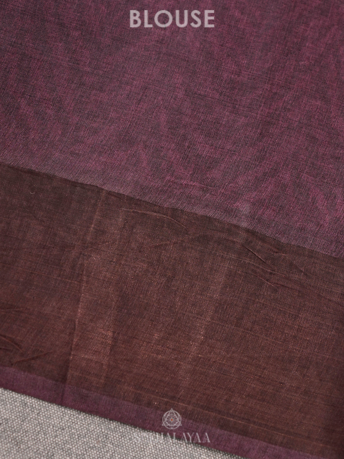 Black Tussar Saree