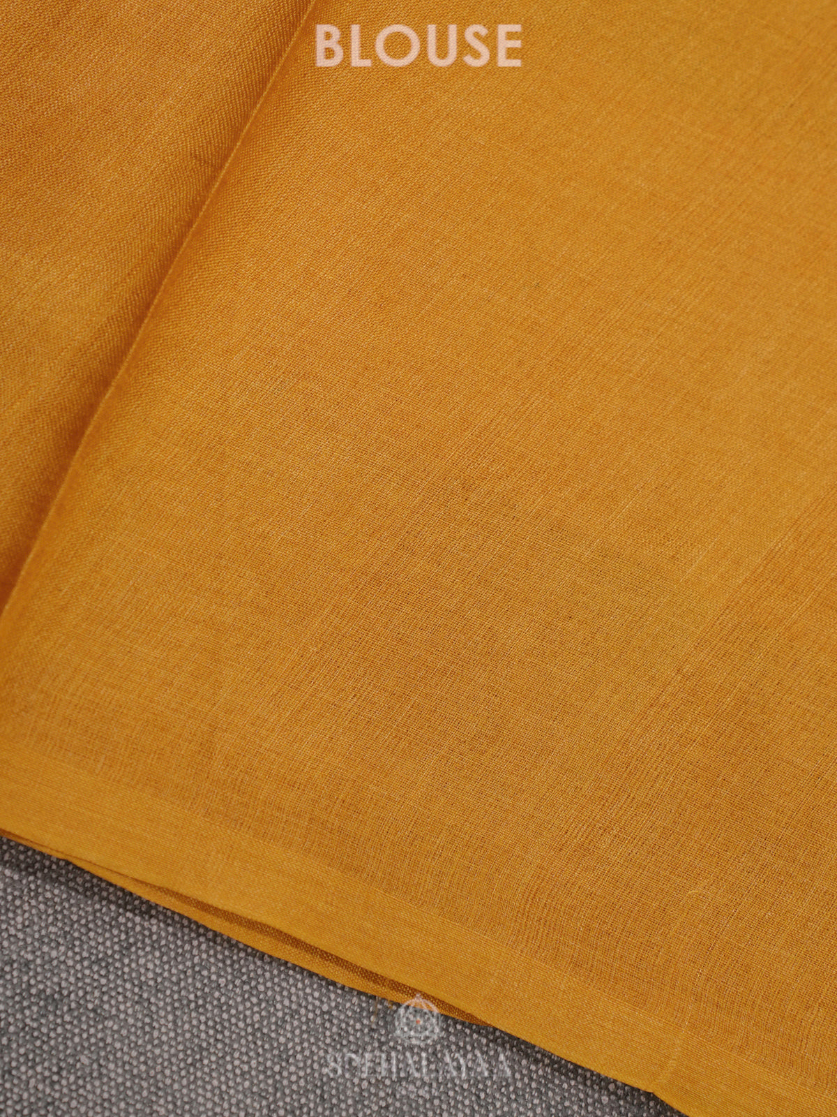 Pale Yellow Tussar Saree