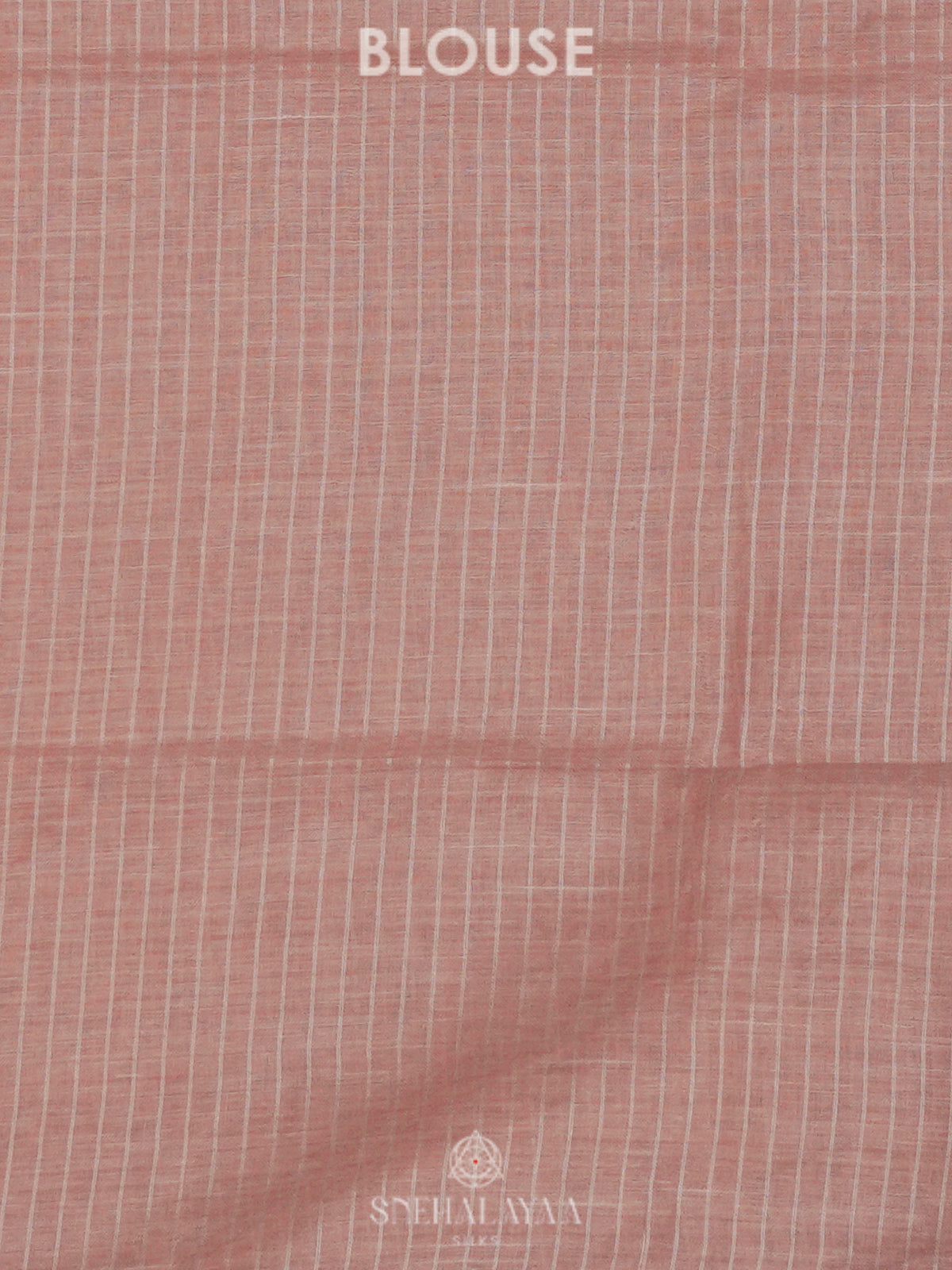 Peach Linen Saree