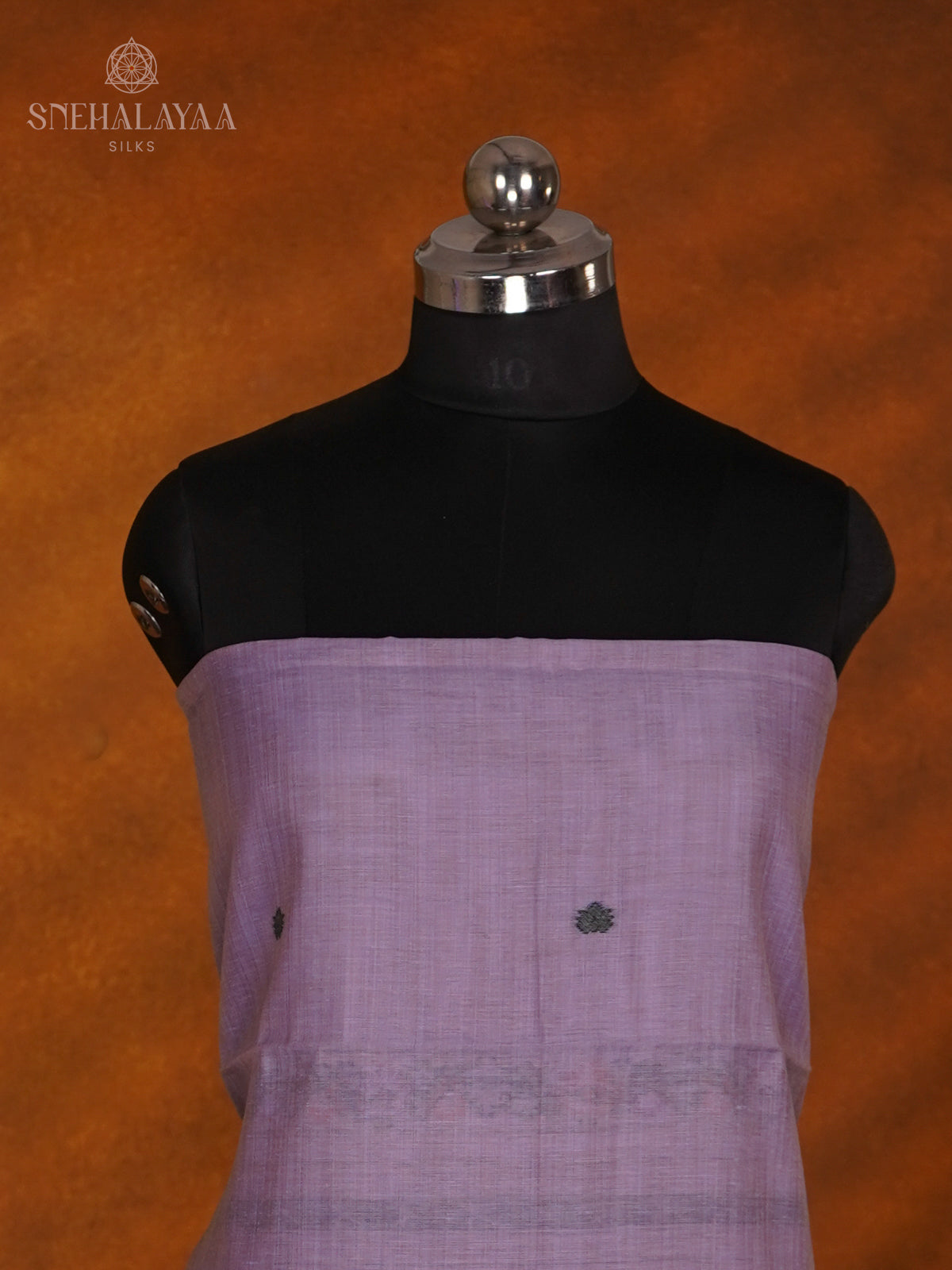 Purple Munga Cotton 3-Piece Salwar Suit Material