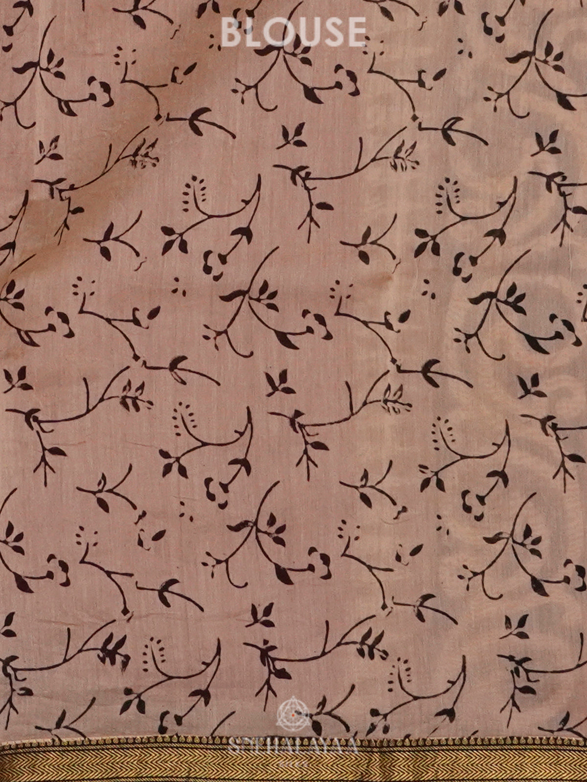 Cream Chanderi Saree