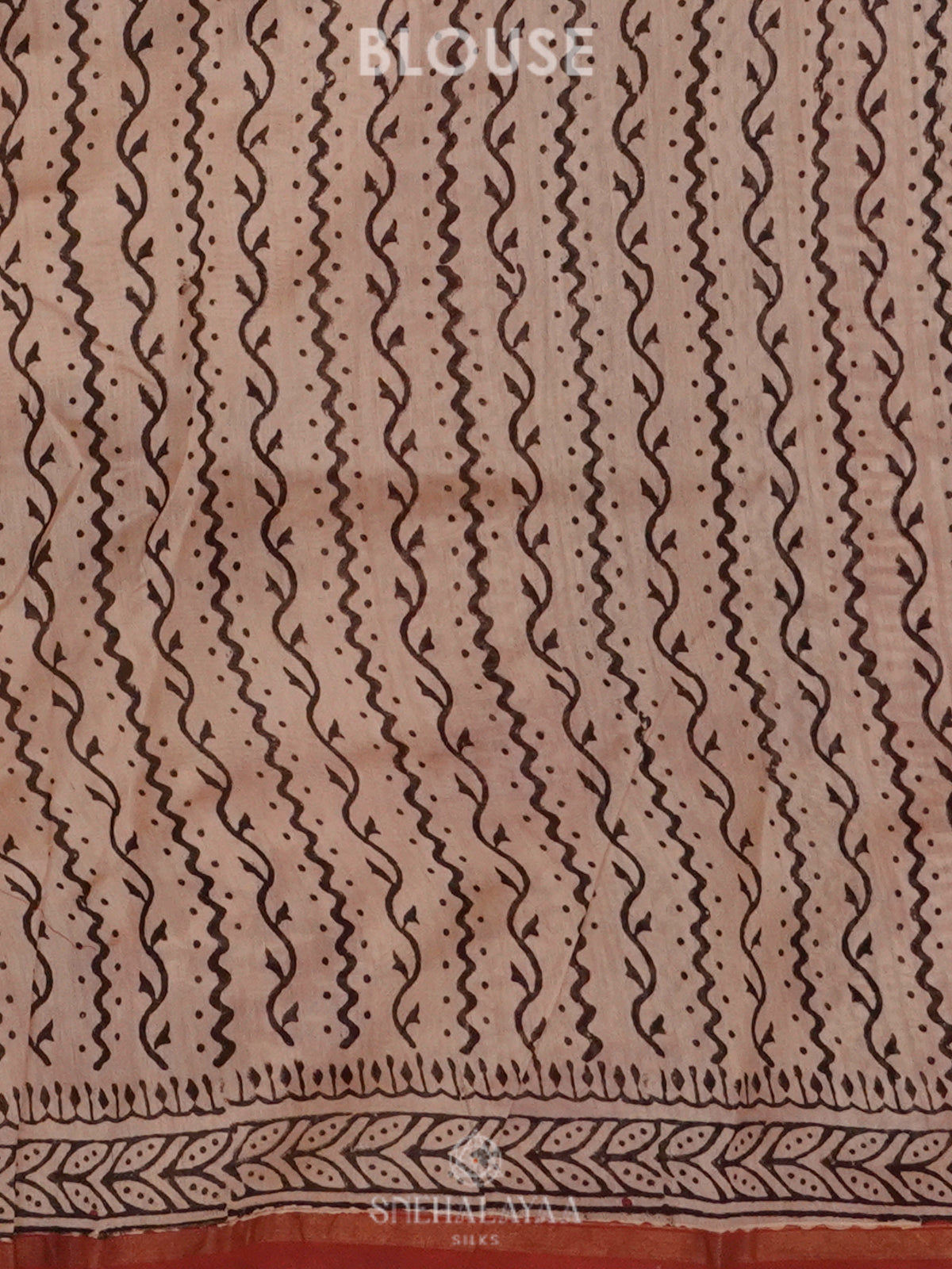 Maroon Chanderi Saree
