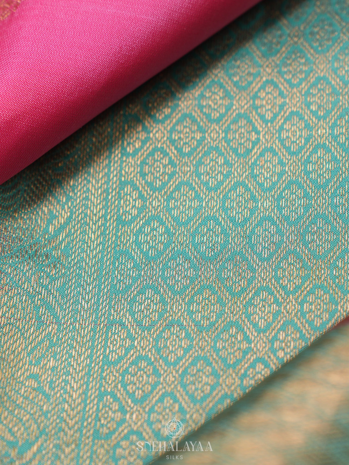 Pink Kanjivaram Silk Saree