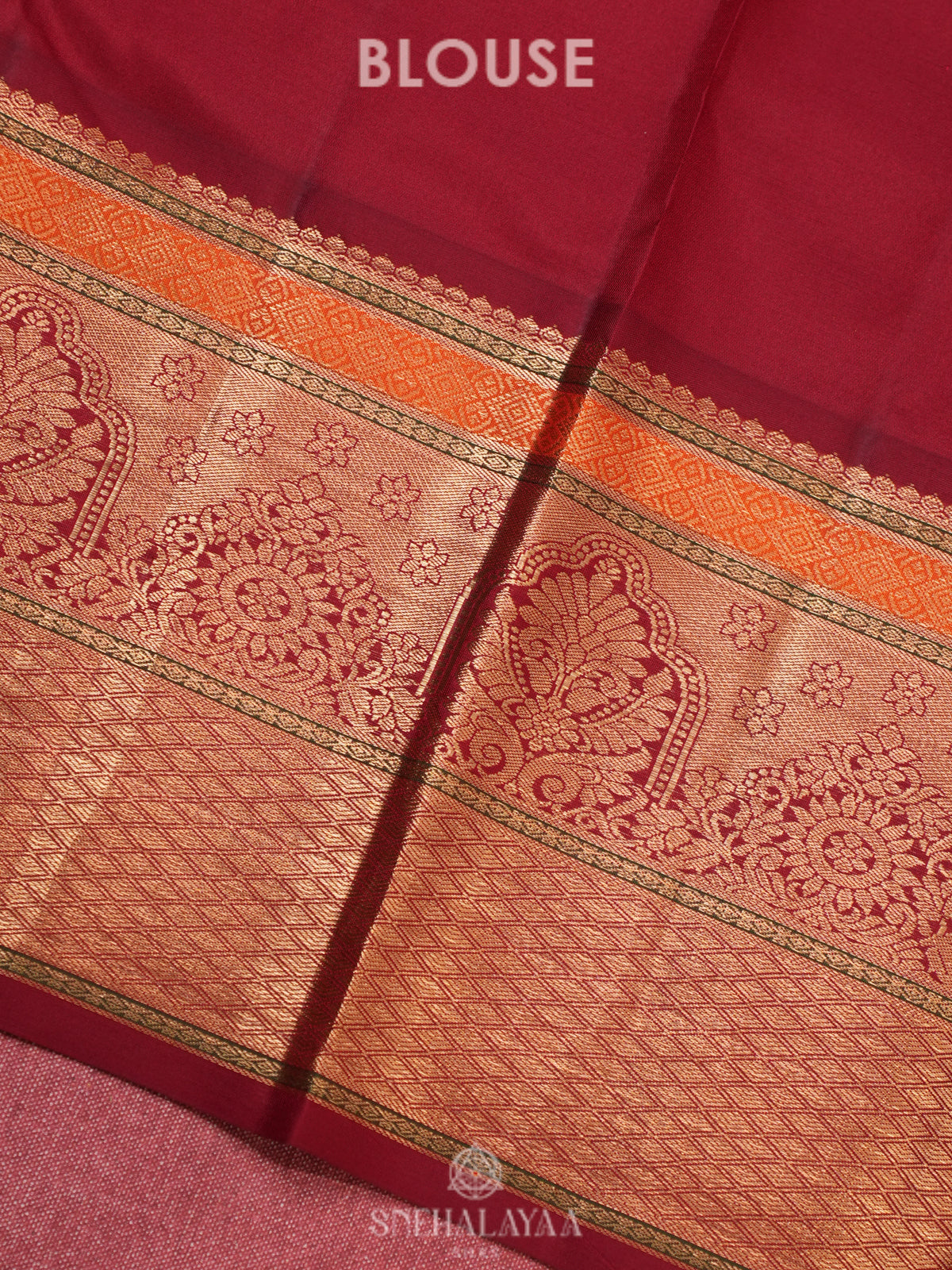 Mango Yellow Kanjivaram Silk Saree