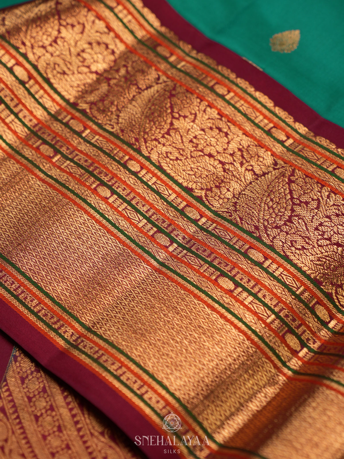 Green Kanjivaram Silk Saree