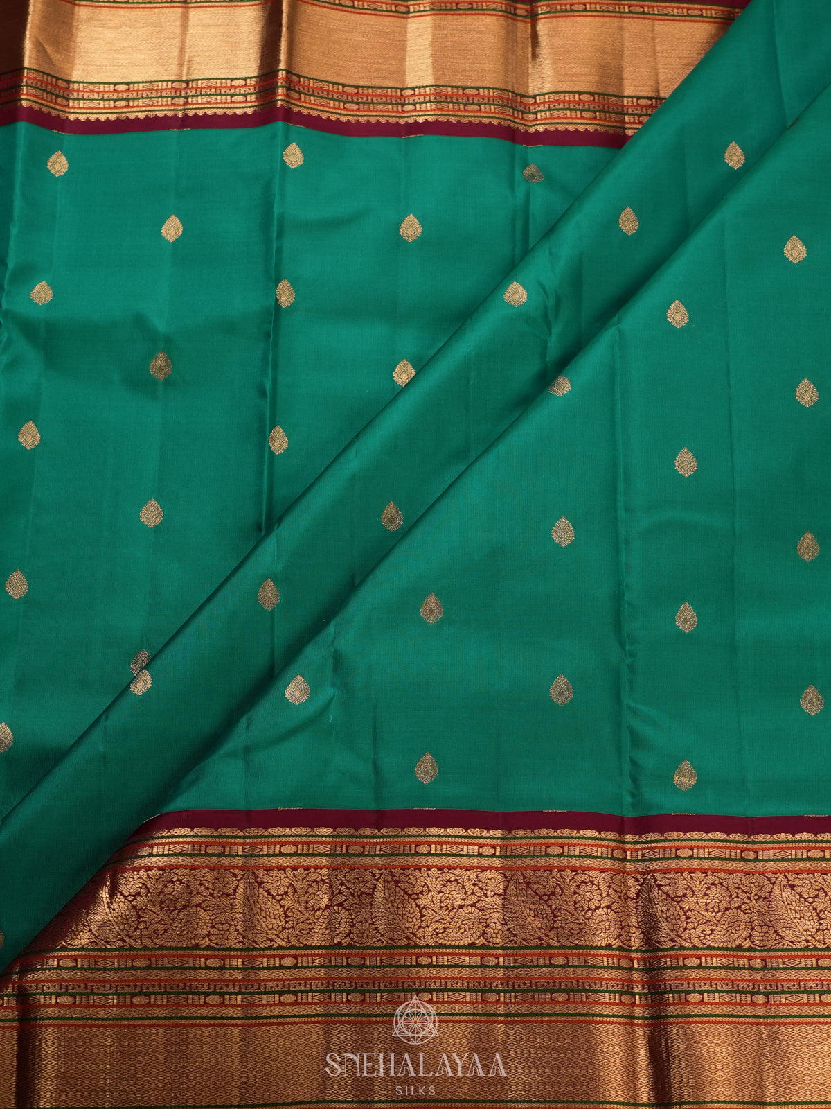 Green Kanjivaram Silk Saree