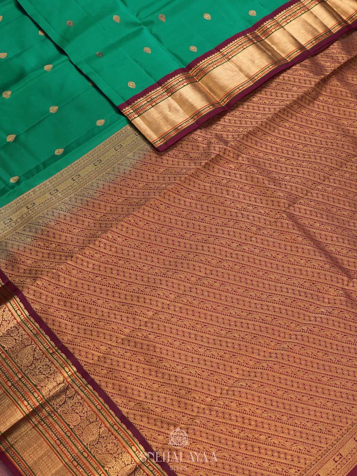 Green Kanjivaram Silk Saree