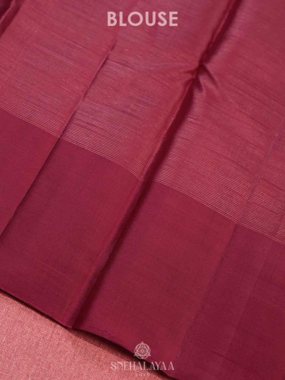 Peach Kanjivaram Silk Saree