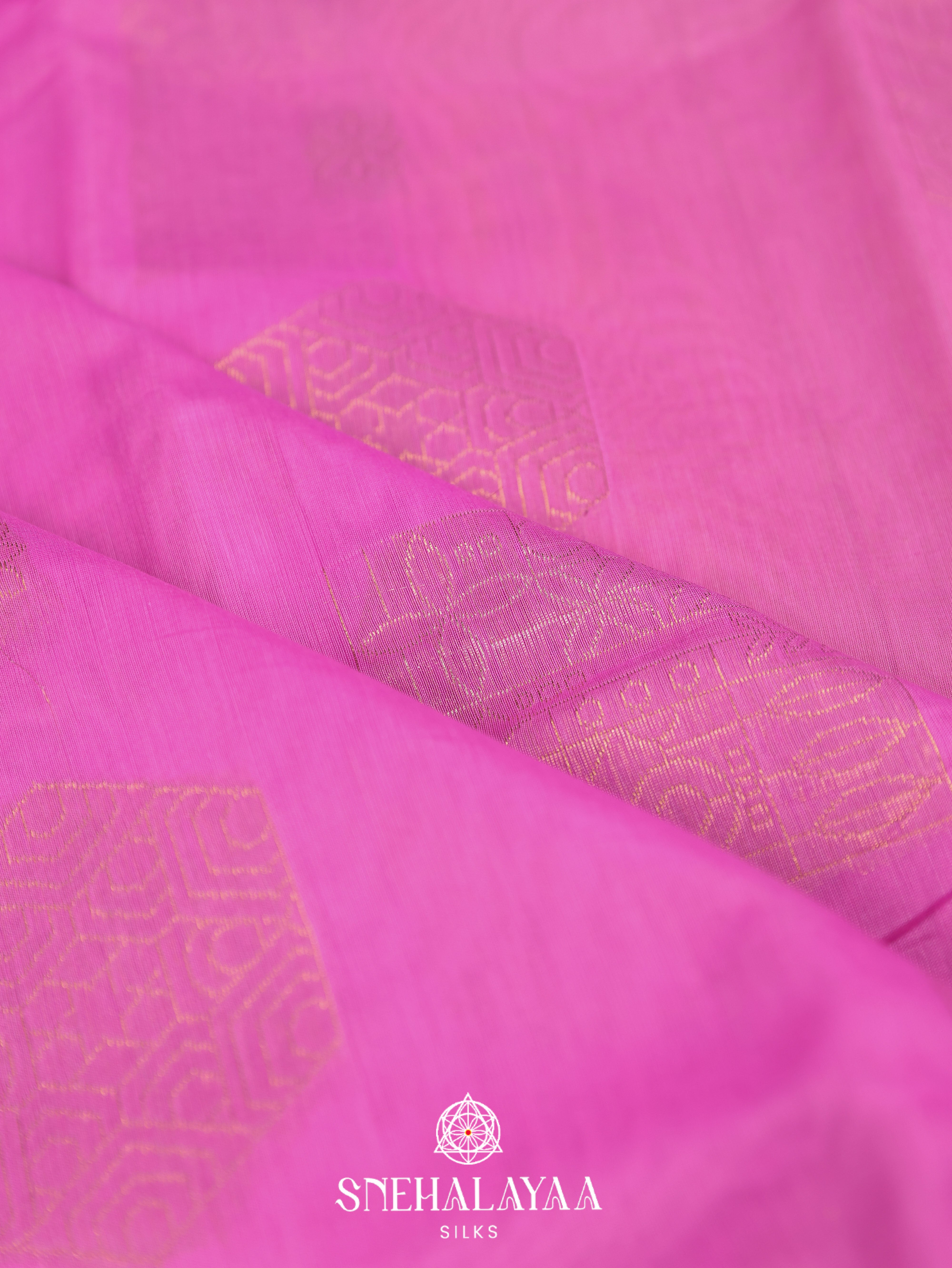 Pink Silk Cotton Saree