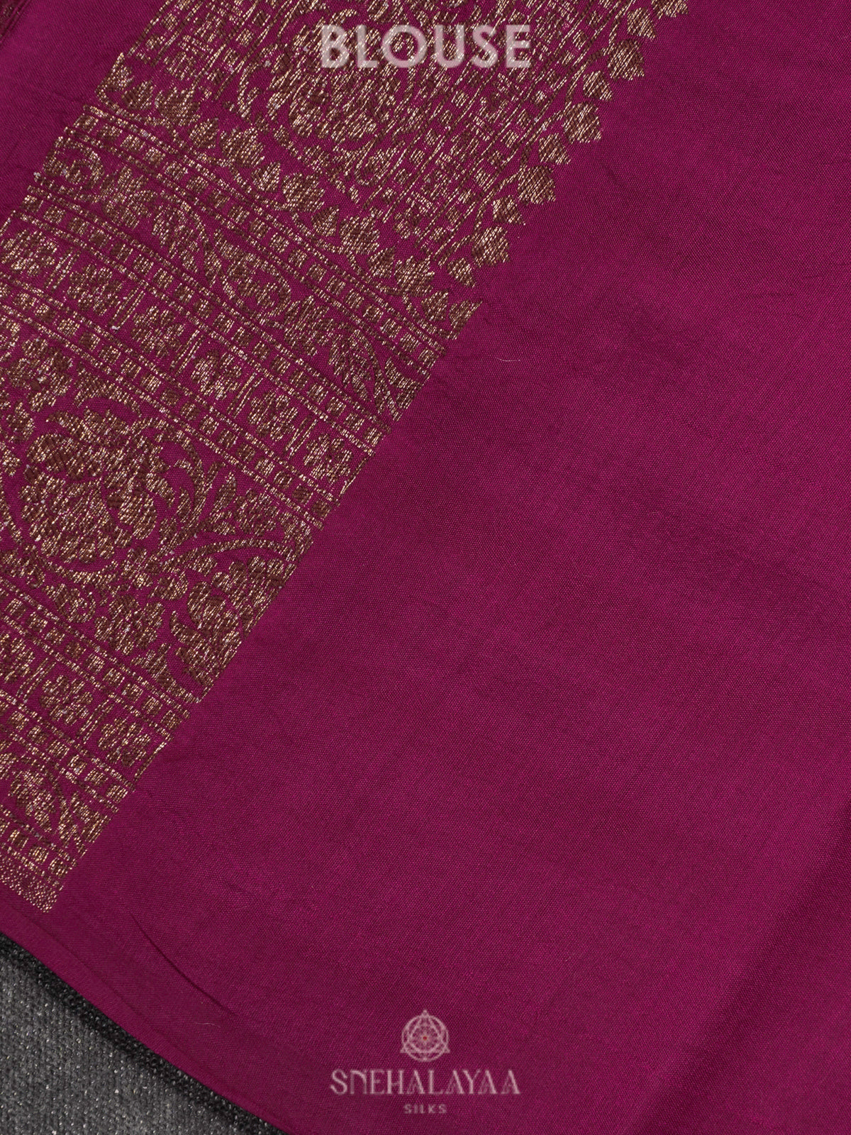 Pink Chiniya Silk Saree