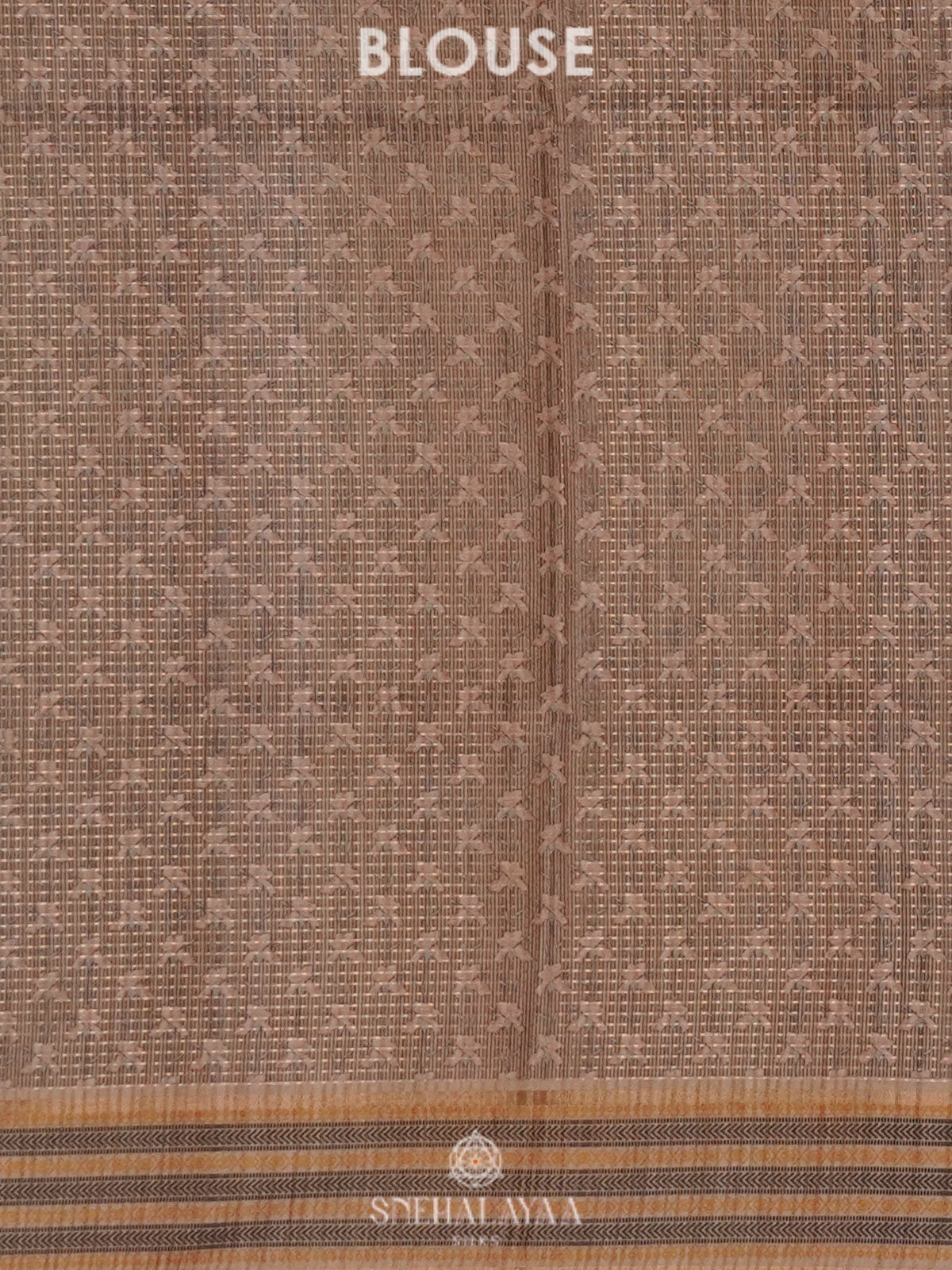 Yellow Tussar Saree
