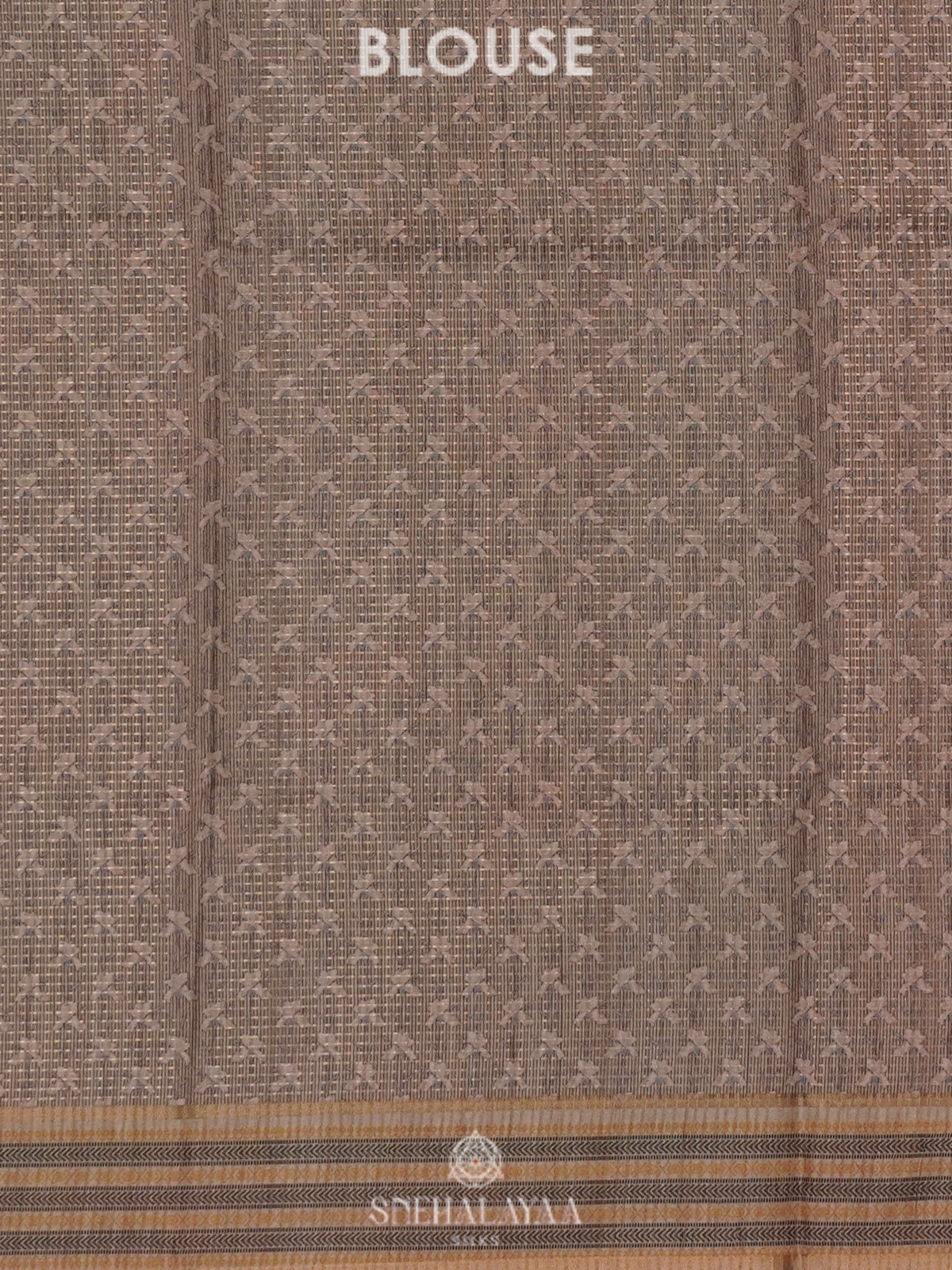 Mint Green Tussar Saree