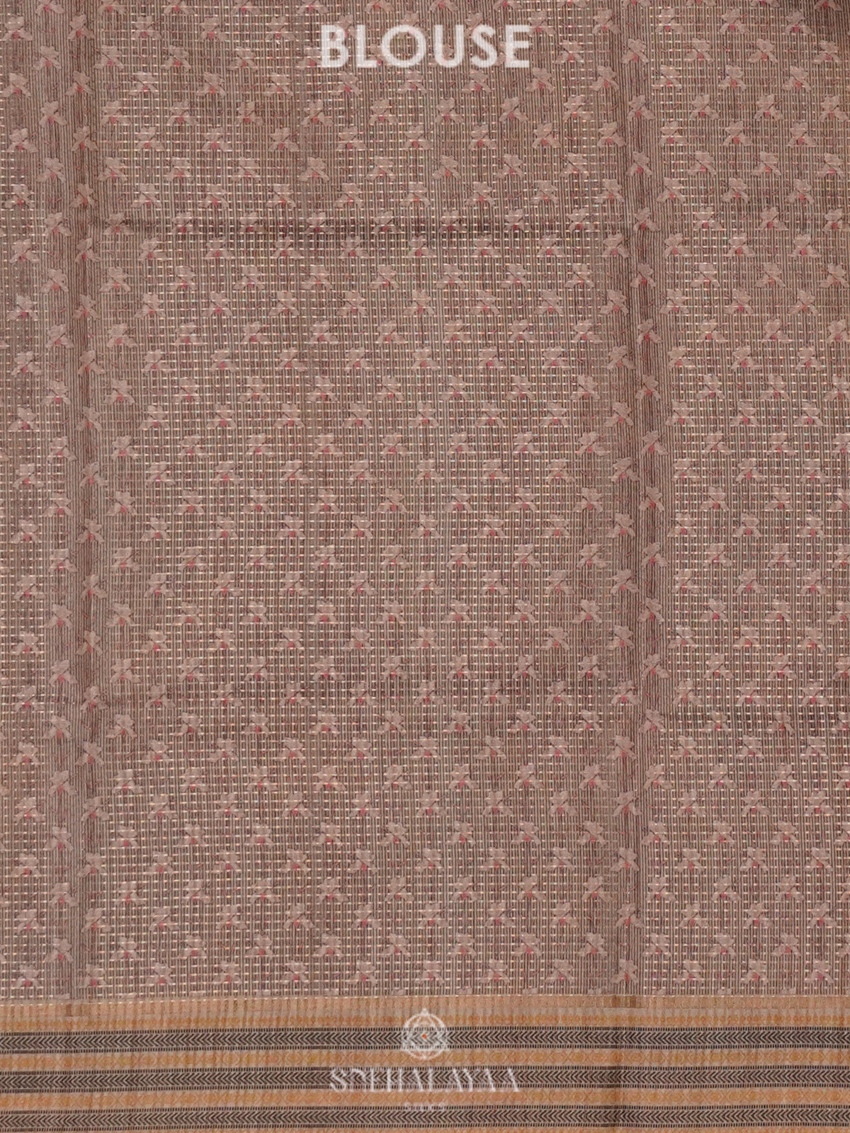 Grey Tussar Saree