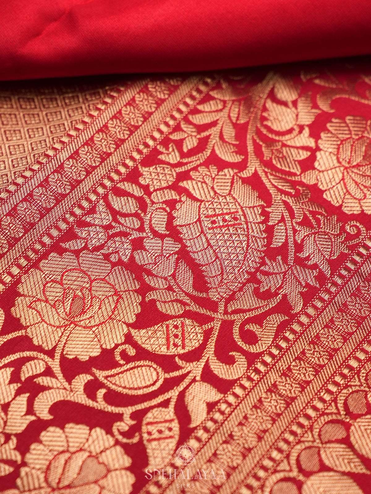 Red Kanjivaram Silk Saree