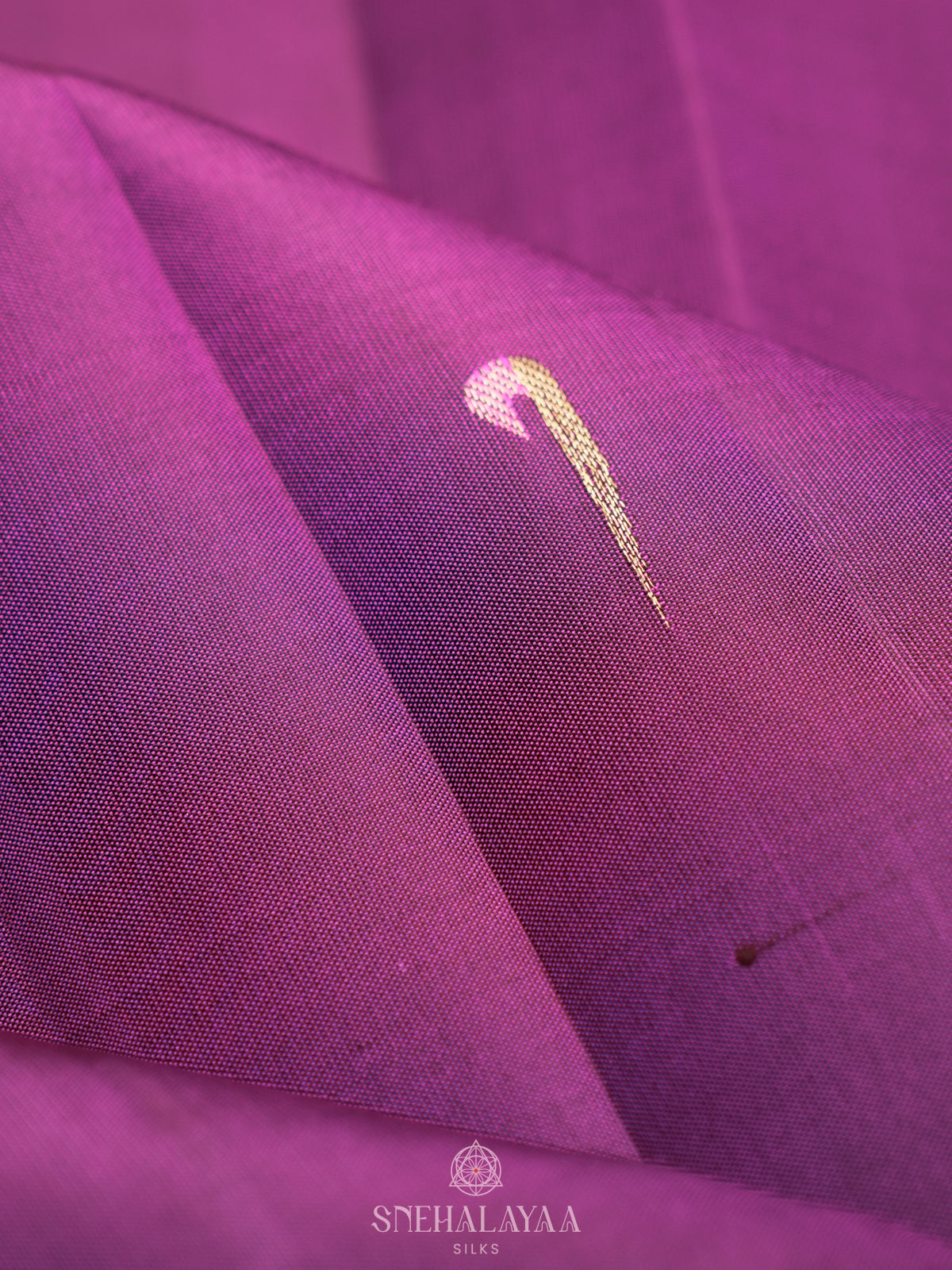 Purple Kanjivaram Silk Saree
