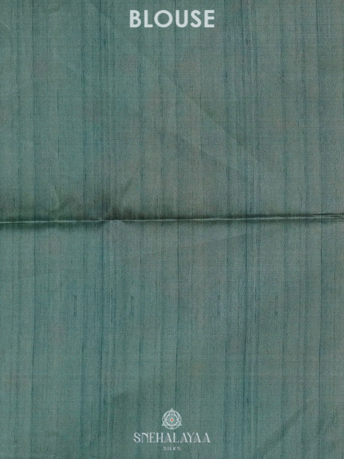 Teal Blue Printed Madhubani Saree