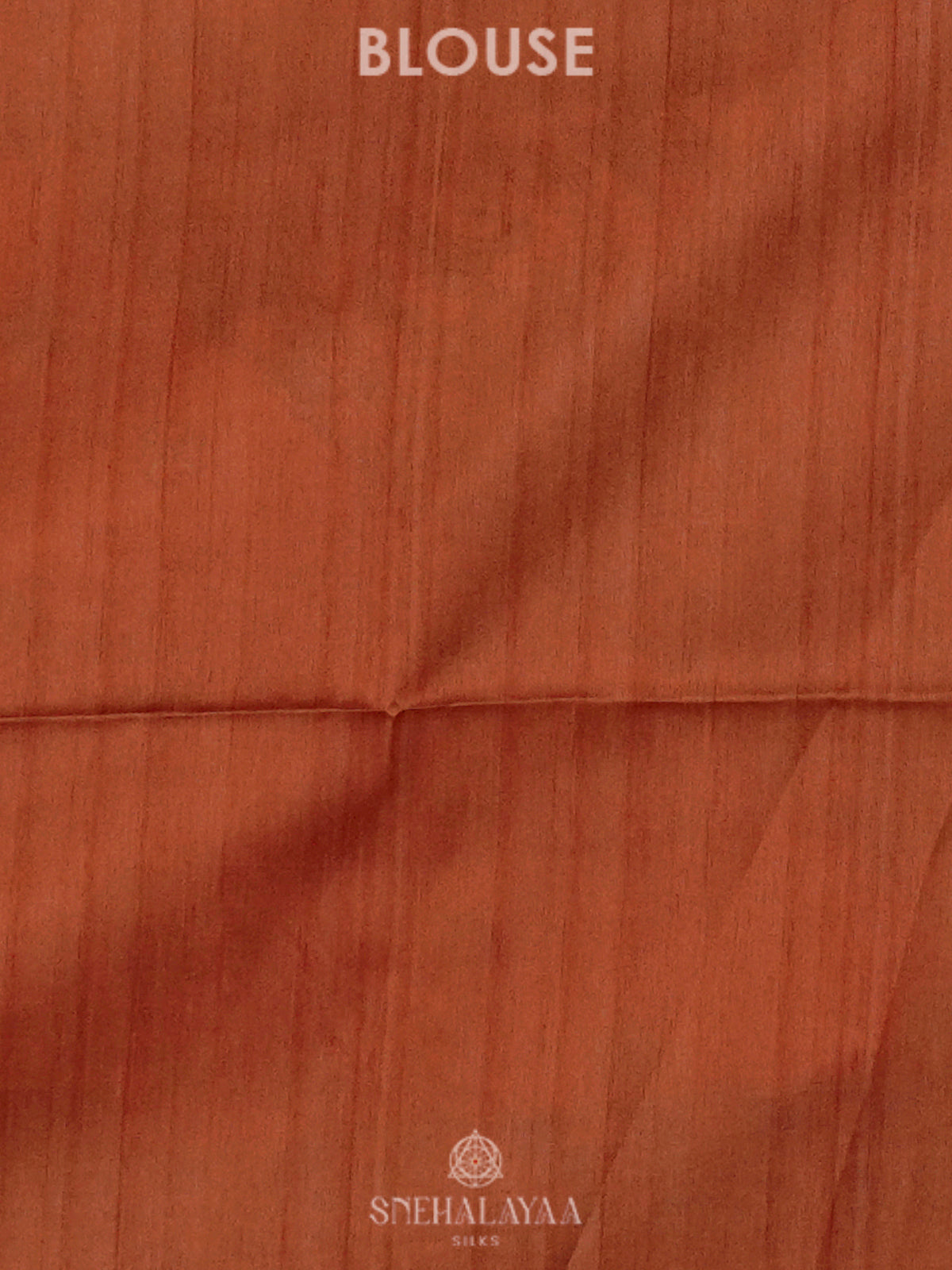 Orange Printed Madhubani Saree
