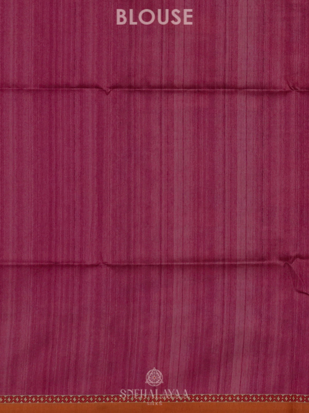 Magenta Printed Madhubani Saree