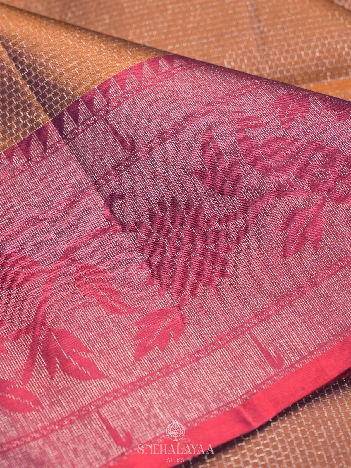 Gold Soft Silk Saree