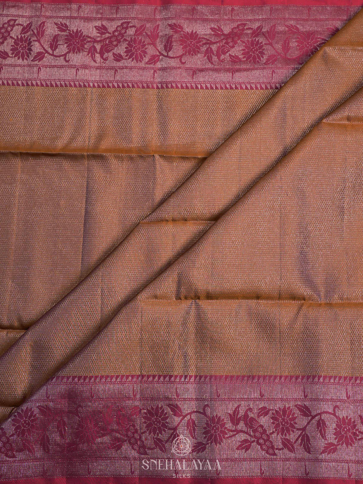 Gold Soft Silk Saree