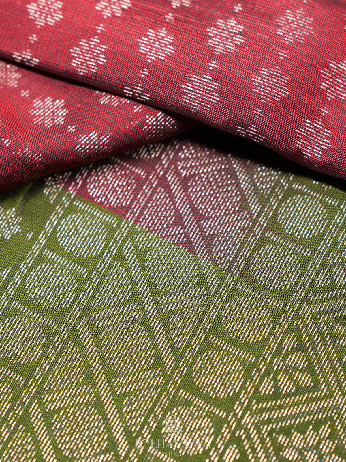 Maroon Soft Silk Saree
