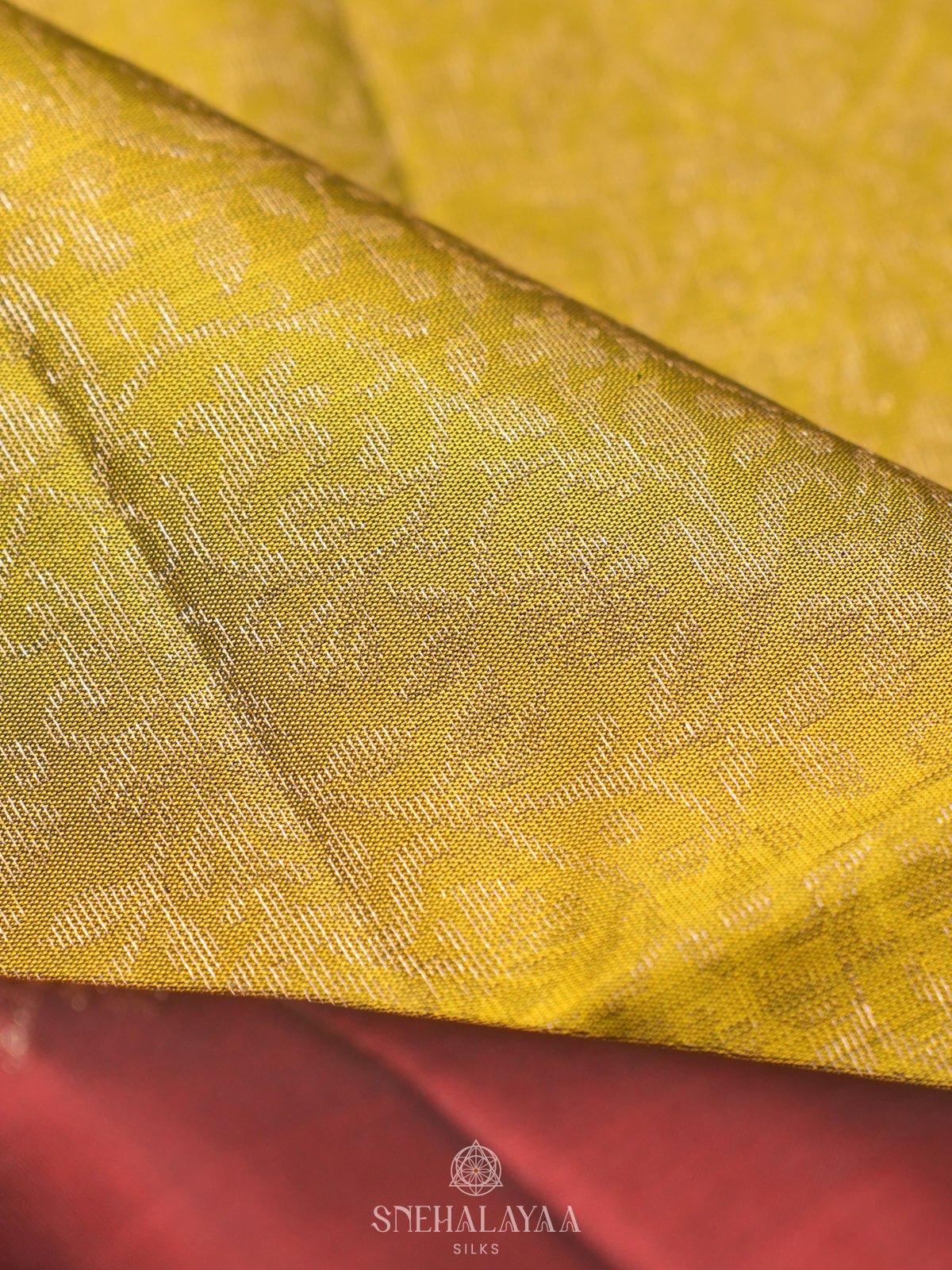 Lime Green Soft Silk Saree