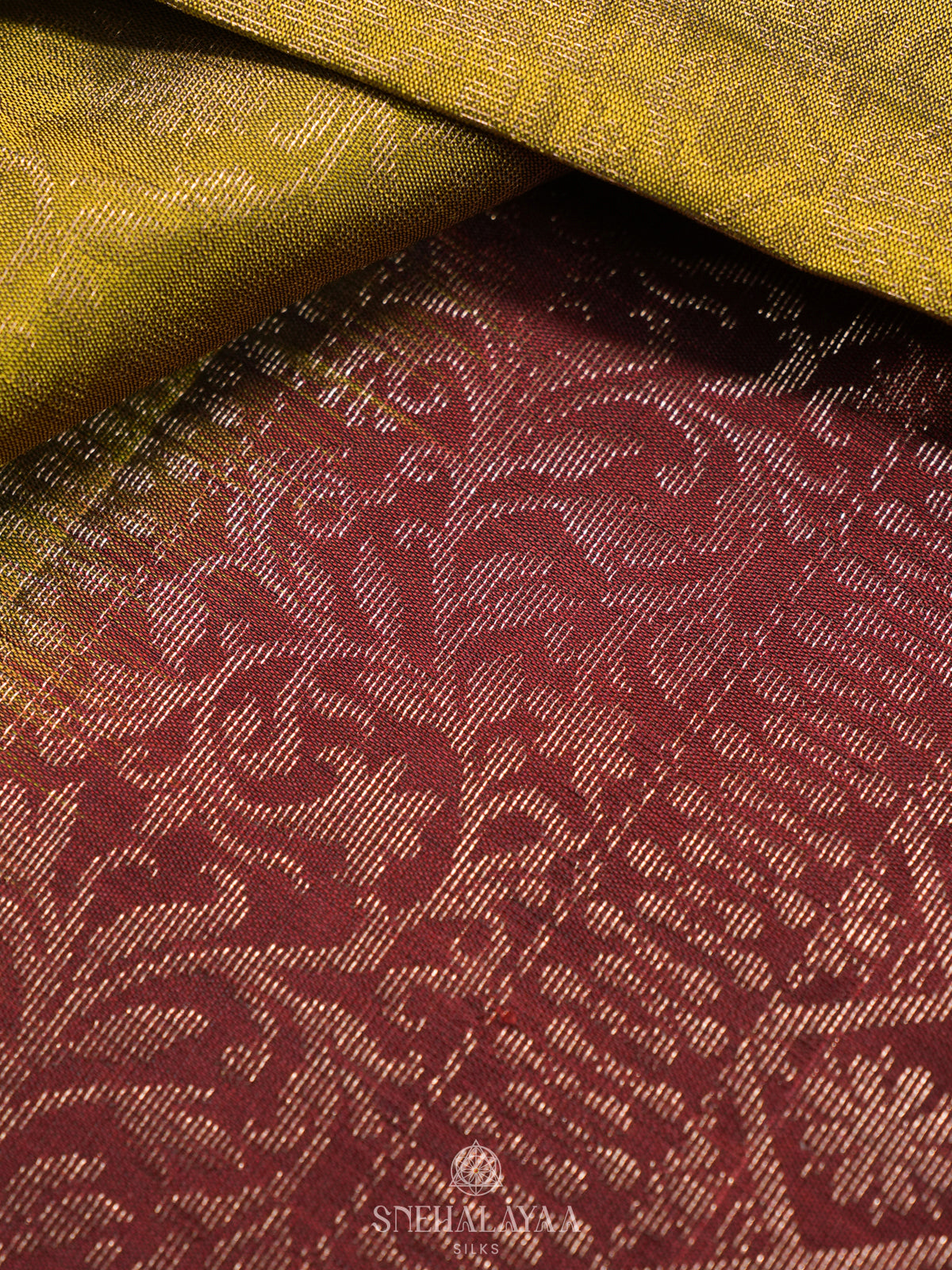 Lime Green Soft Silk Saree