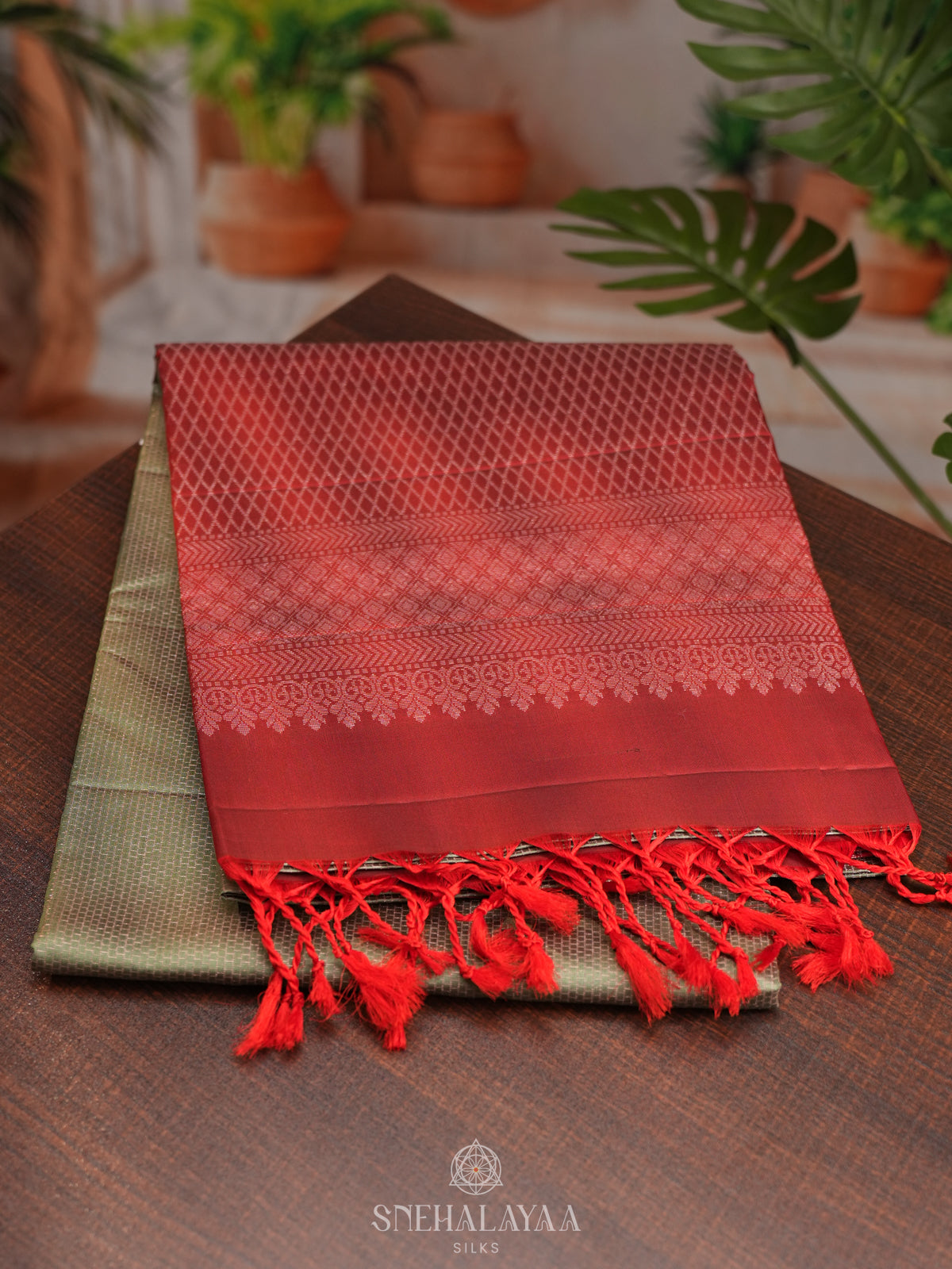 Green Soft Silk Saree