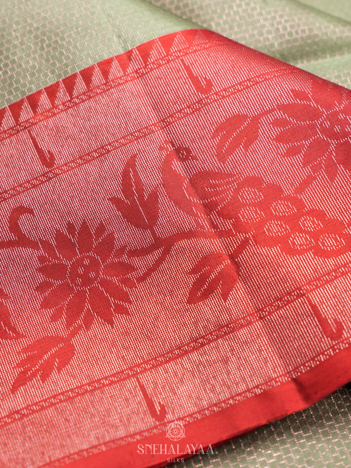 Green Soft Silk Saree