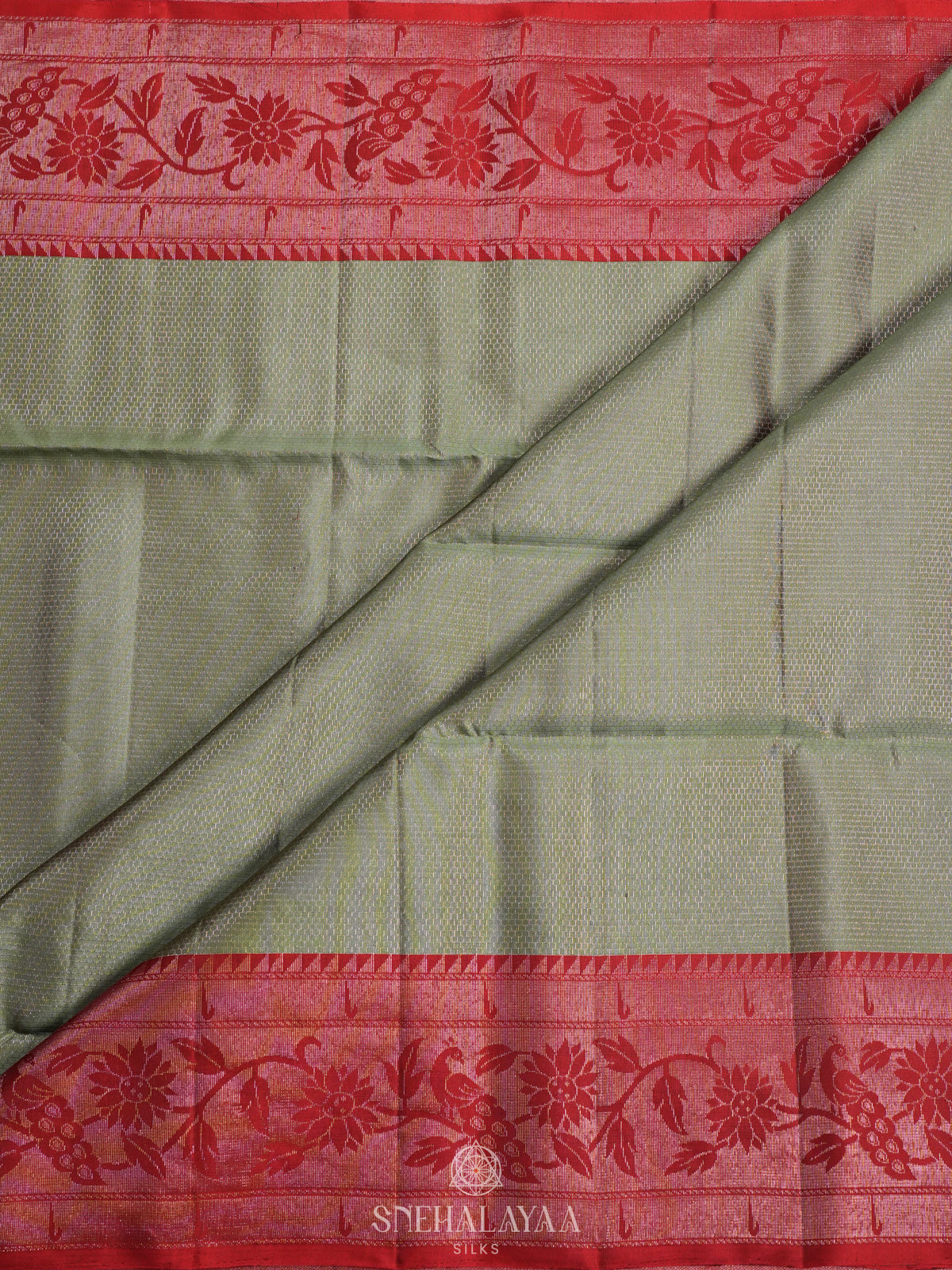 Green Soft Silk Saree