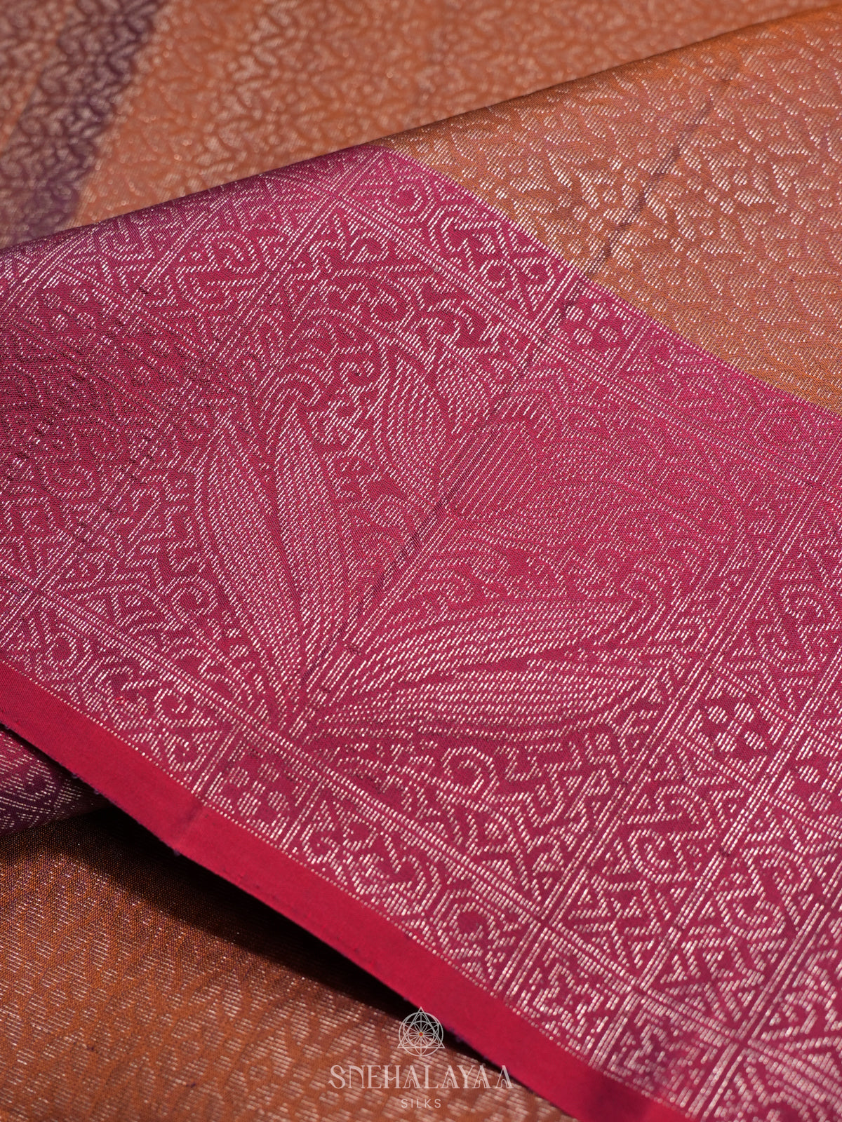 Brown Soft Silk Saree