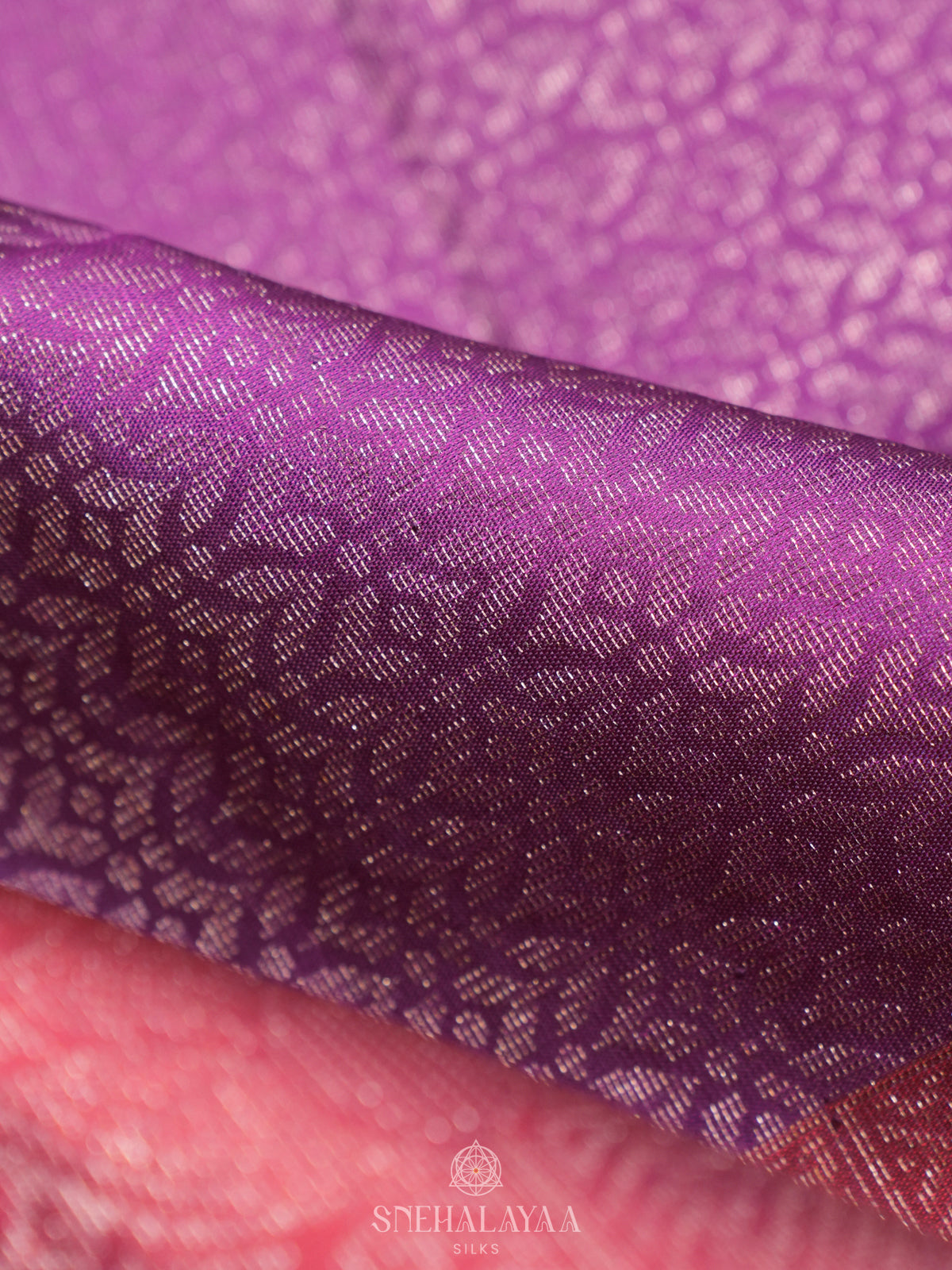 Purple Soft Silk Saree
