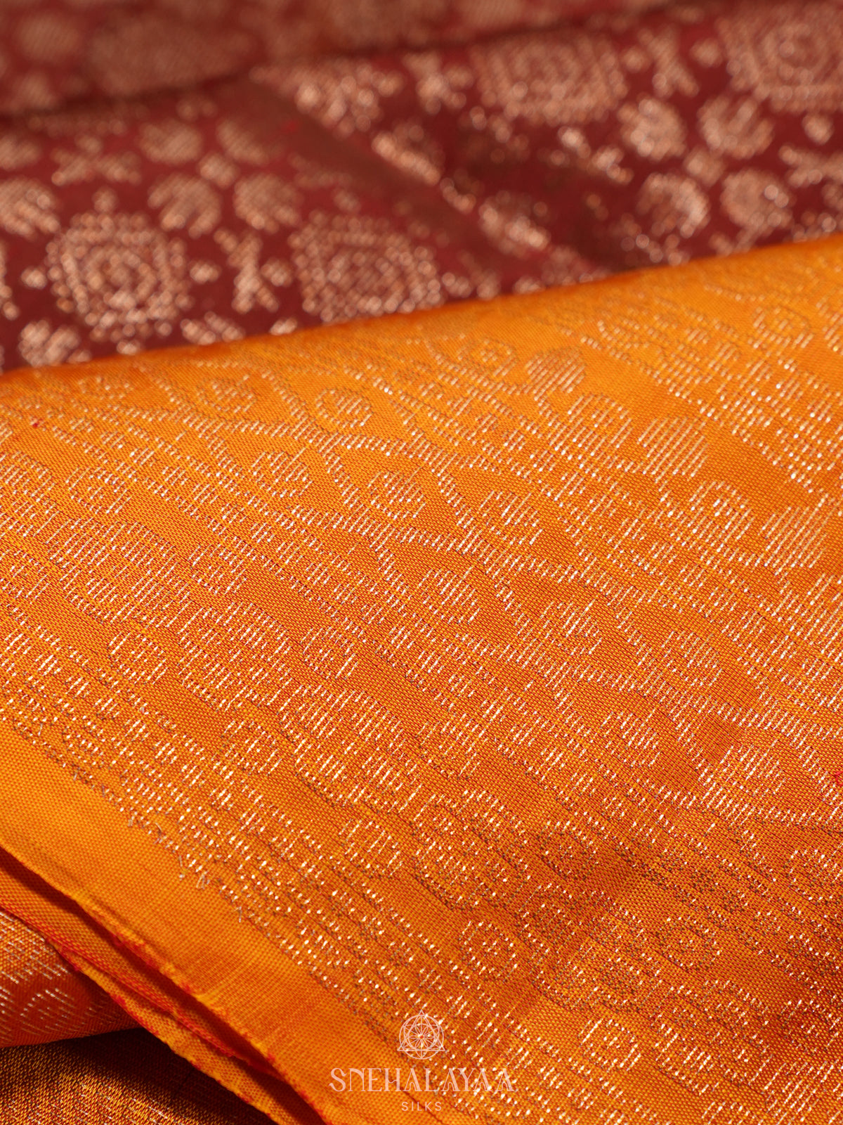 Brown Soft Silk Saree