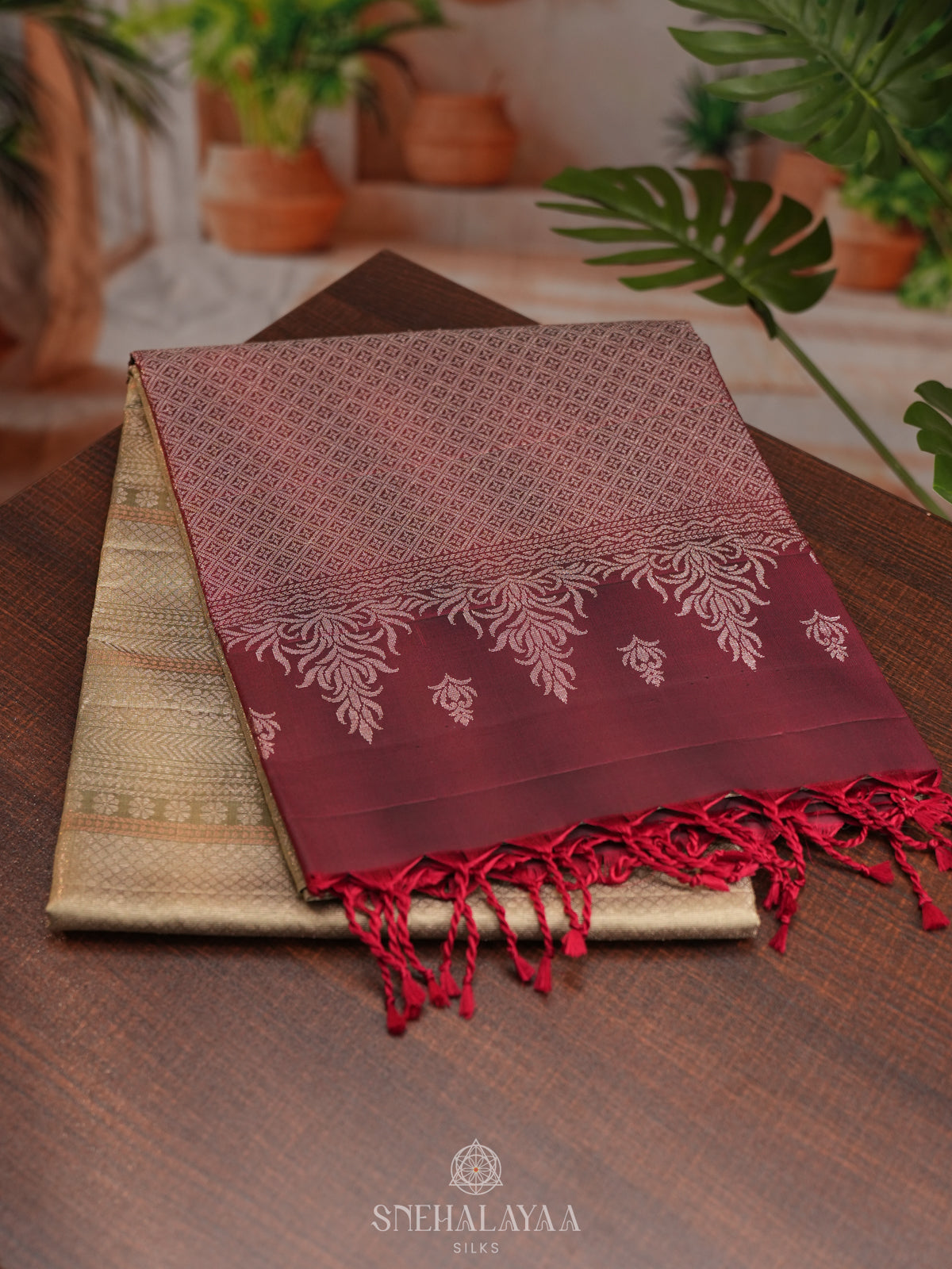 Pale Green Soft Silk Saree