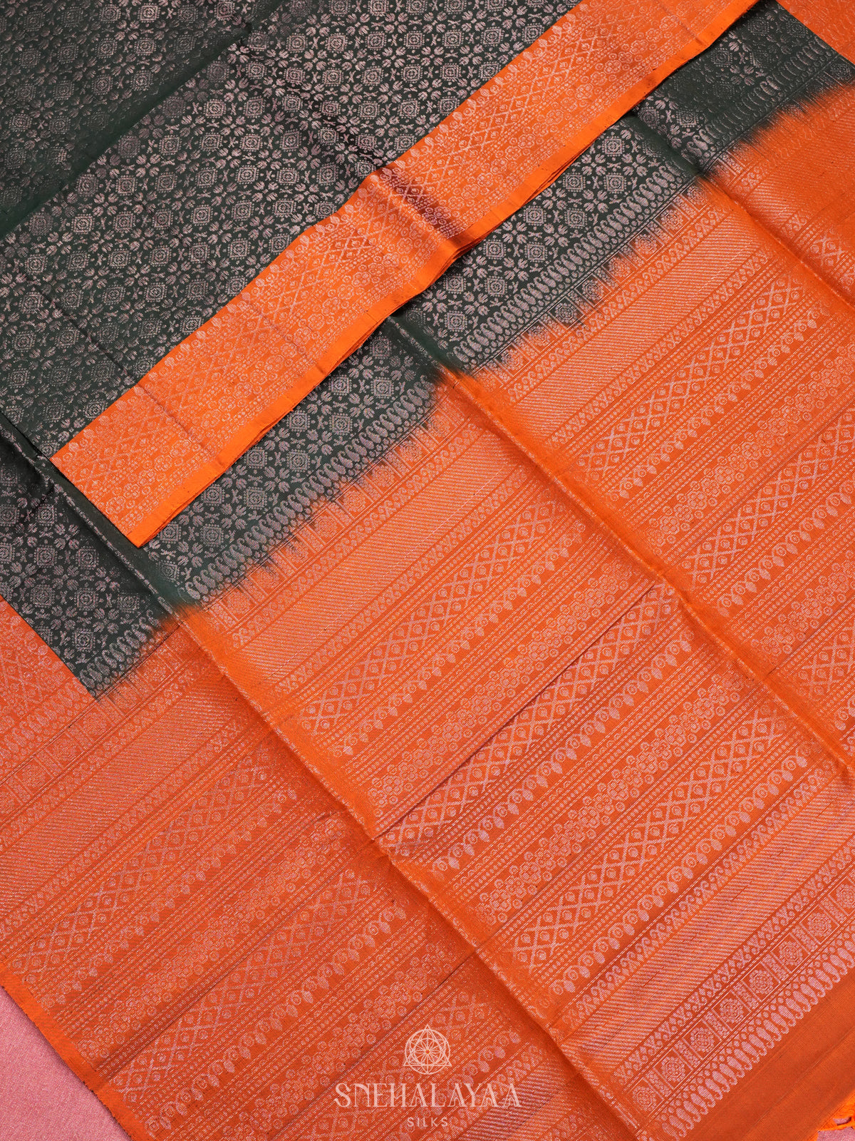 Black Soft Silk Saree