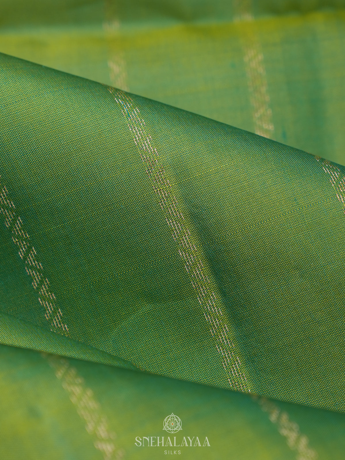Pista Green Soft Silk Saree
