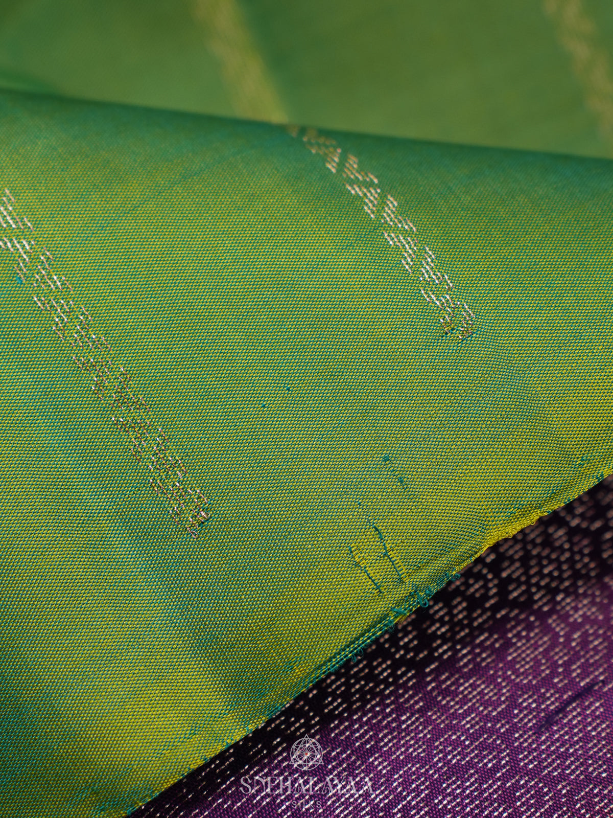Pista Green Soft Silk Saree