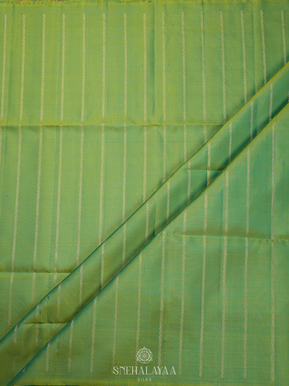 Pista Green Soft Silk Saree