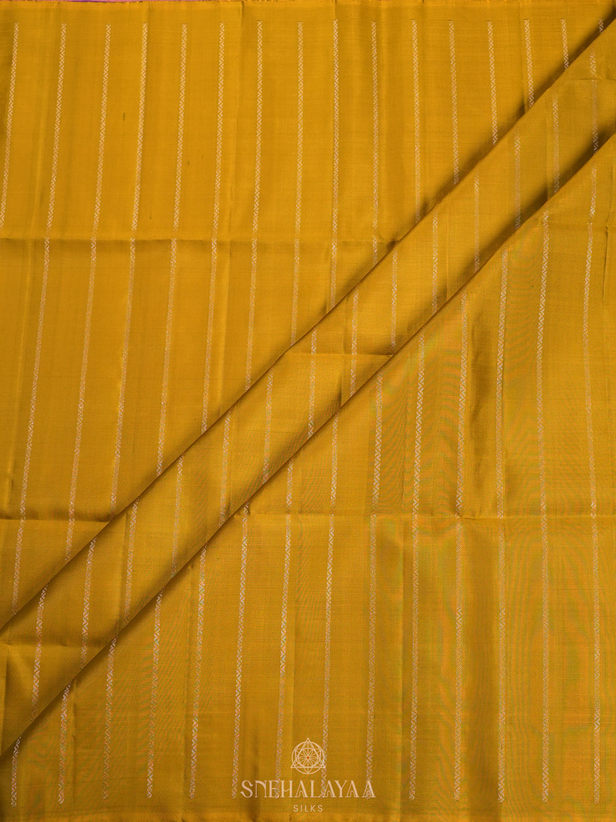 Lime Yellow Soft Silk Saree