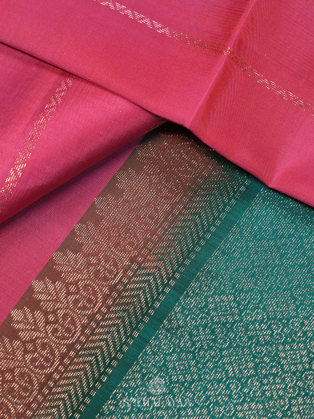 Pink Soft Silk Saree