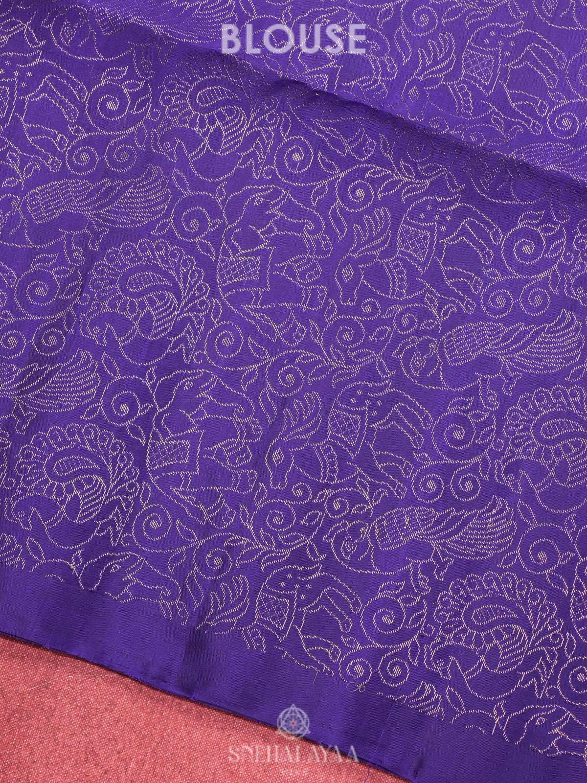 Purple Soft Silk Saree