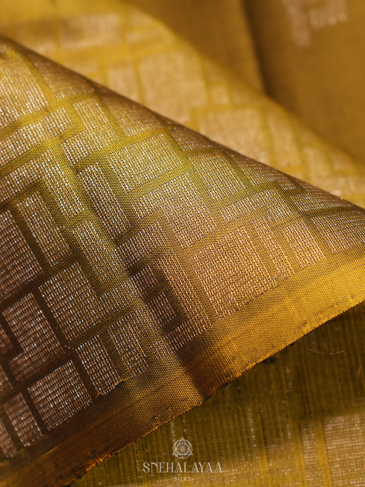Lime Green Soft Silk Saree