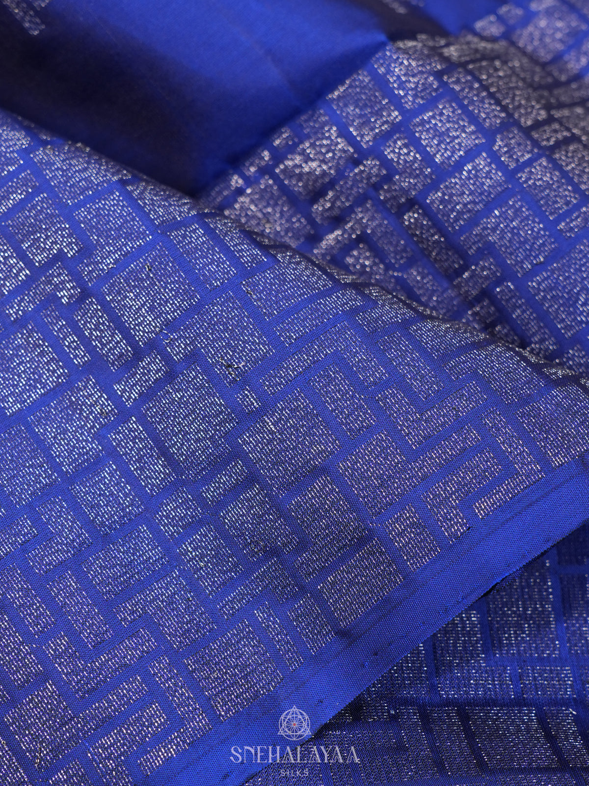 Royal Blue Soft Silk Saree