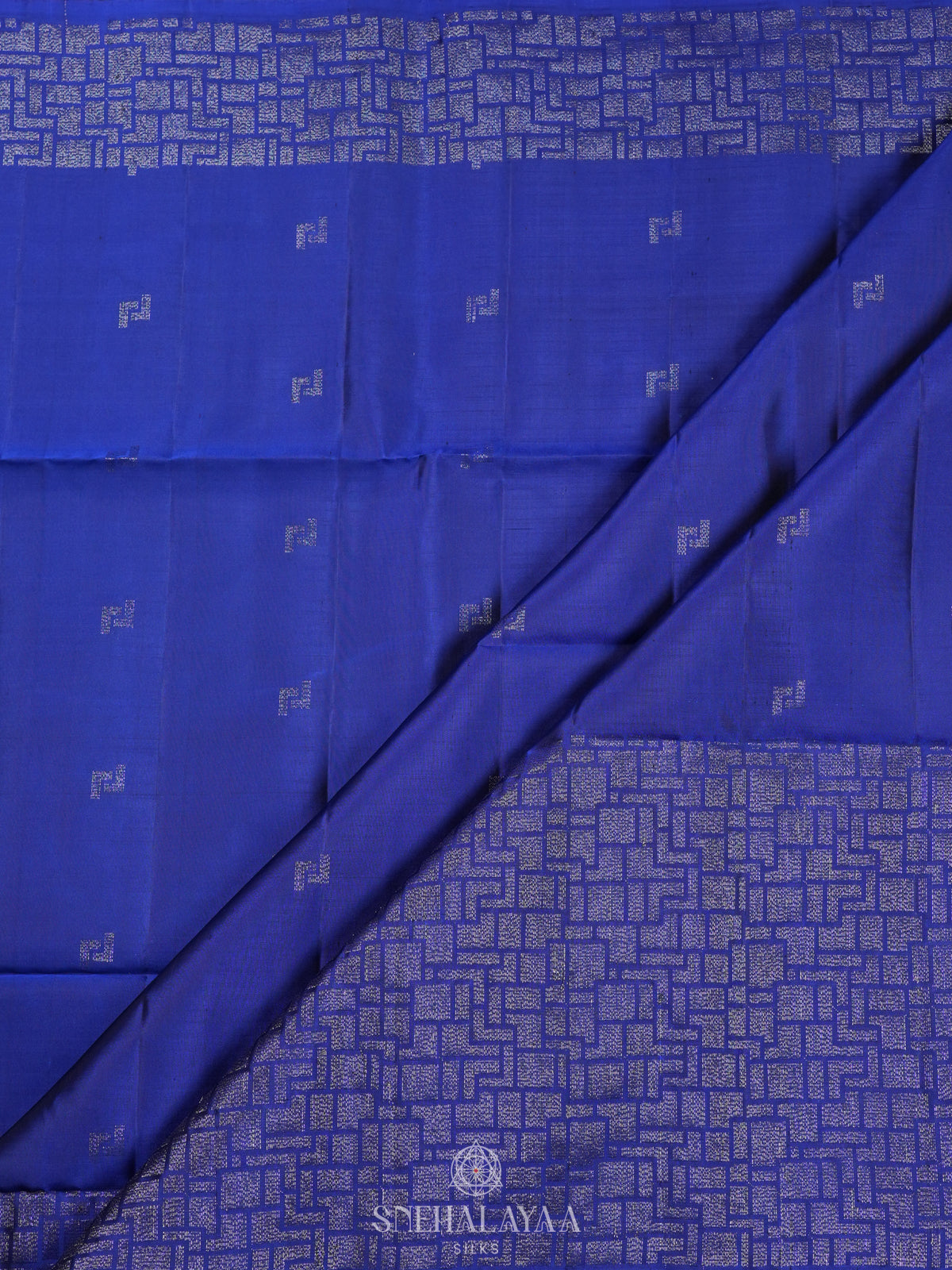 Royal Blue Soft Silk Saree