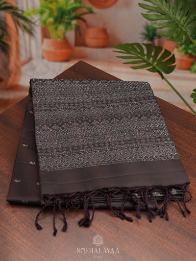 Black Soft Silk Saree