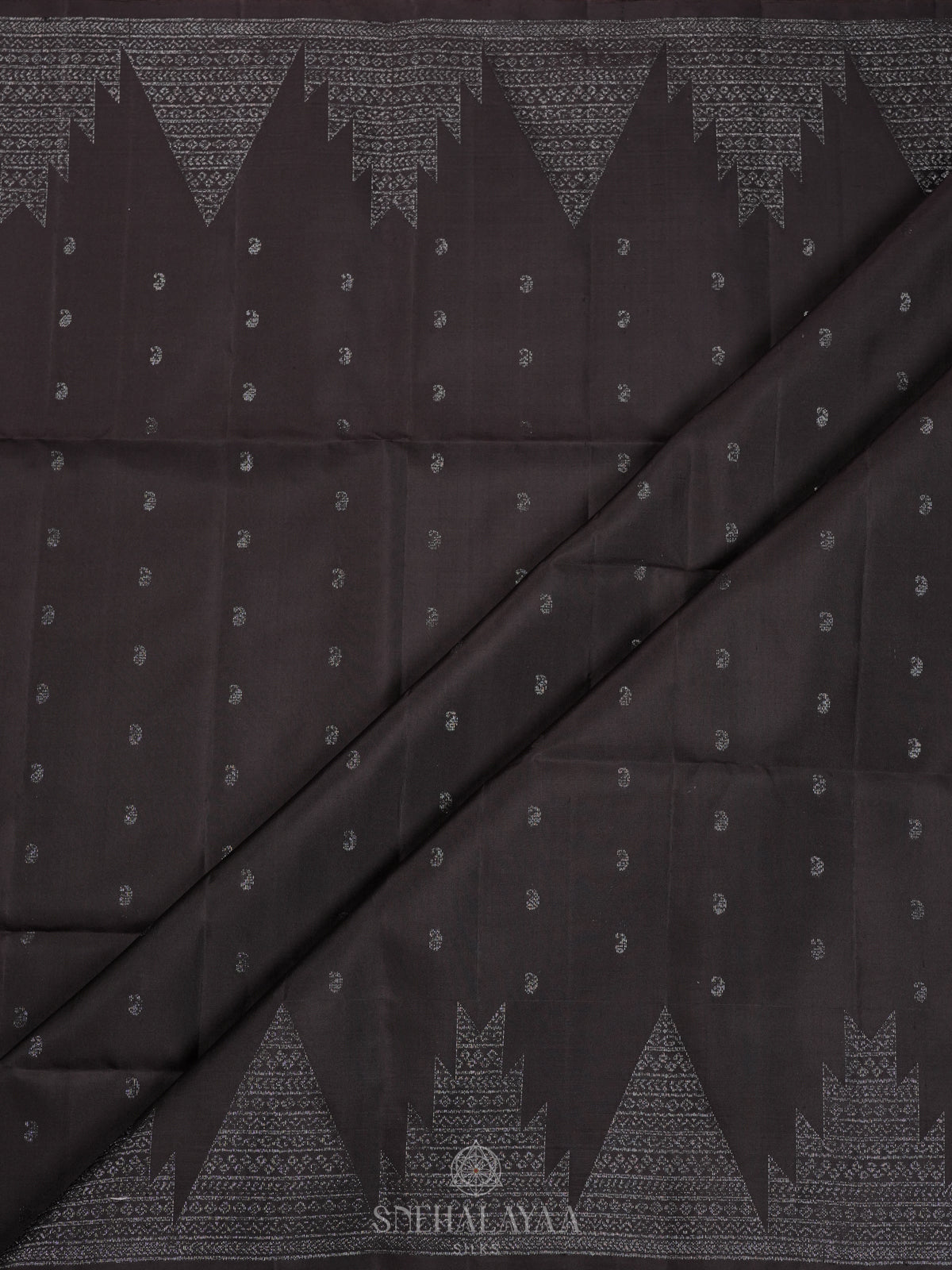 Black Soft Silk Saree