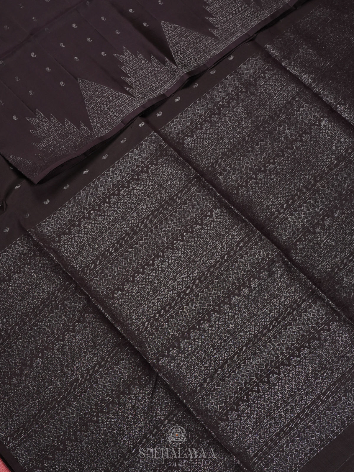 Black Soft Silk Saree