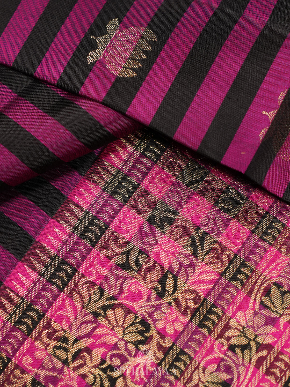 Pink Soft Silk Saree