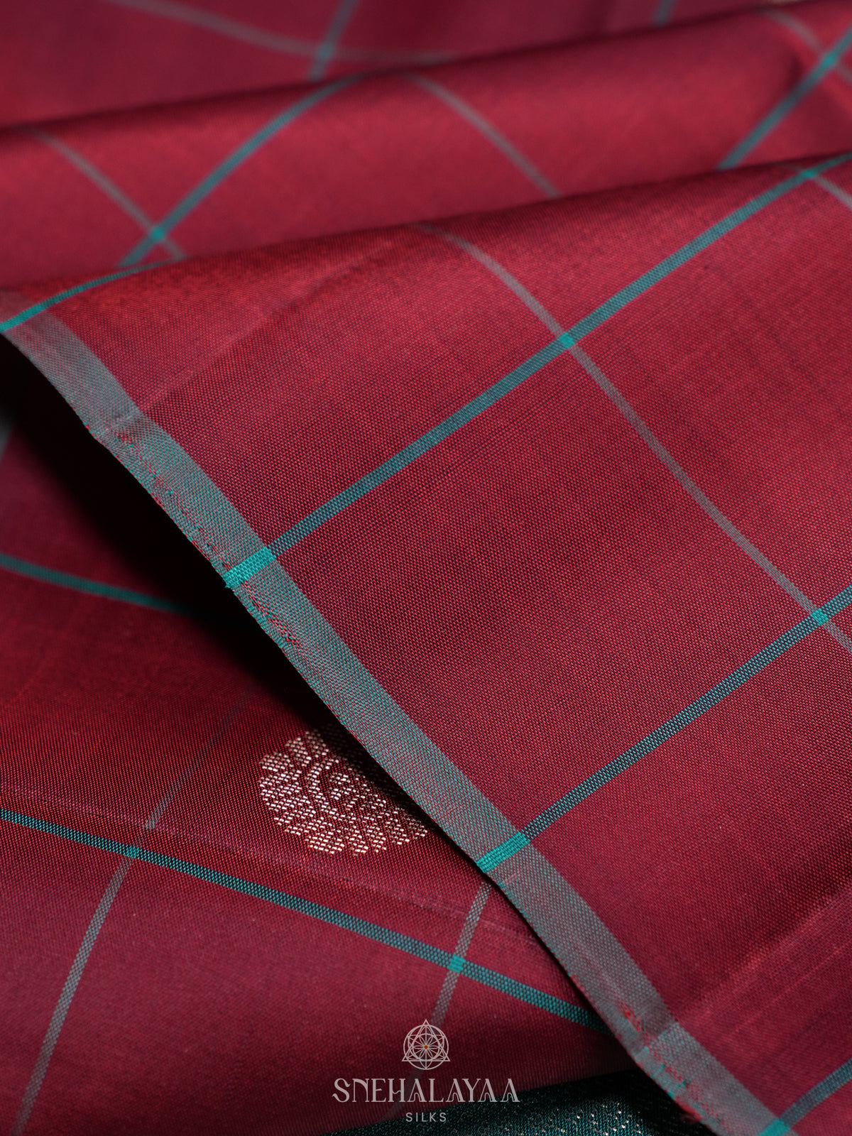 Maroon Soft Silk Saree