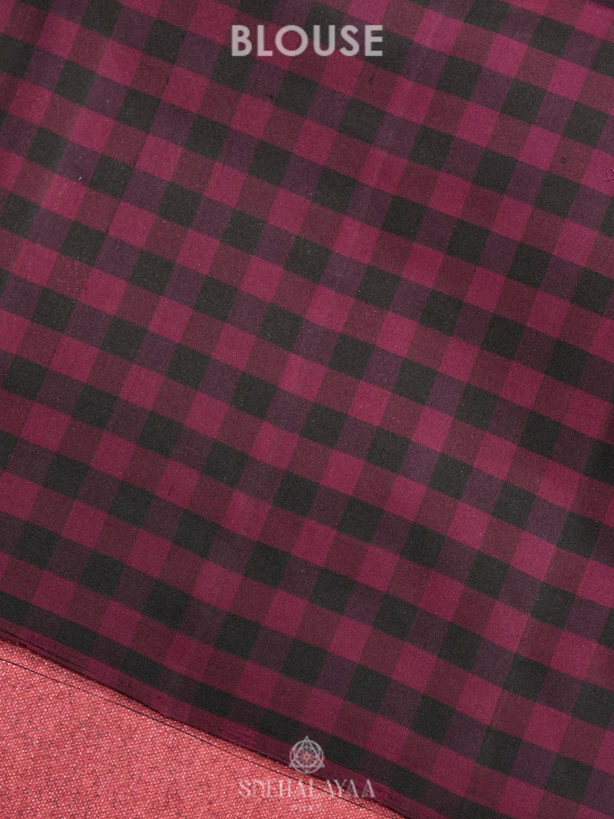 Burgundy Soft Silk Saree